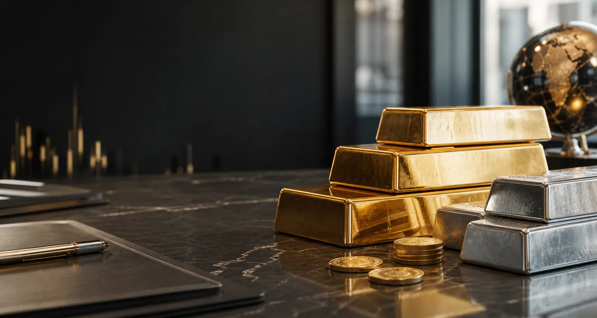 Goldbarren und Edelmetalle als Sachwertanlage